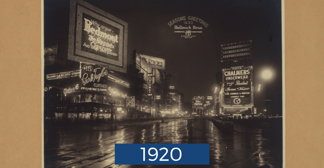 Times Square - Then and Now - CitySignal